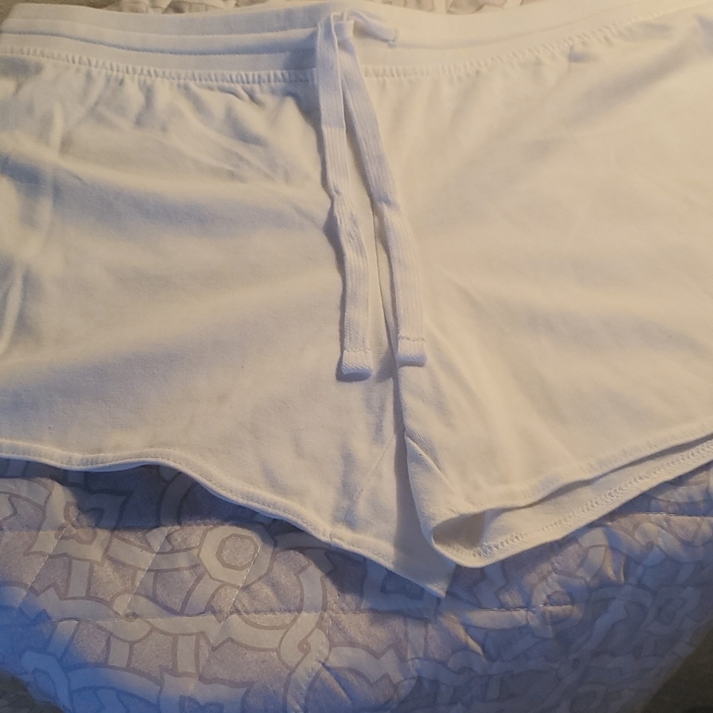White Danskin shorts